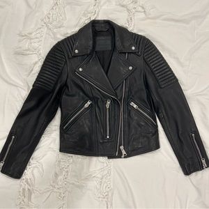 ALL SAINTS KIMBER BIKER JACKET Size 2